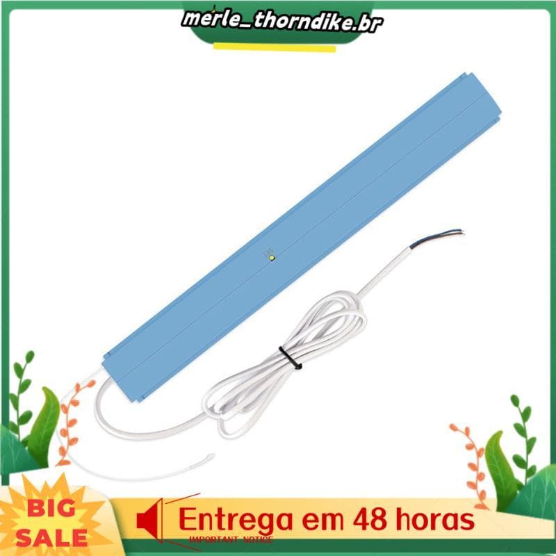 Fita de aquecimento elétrico azul com cabo branco, entrega em 48 horas