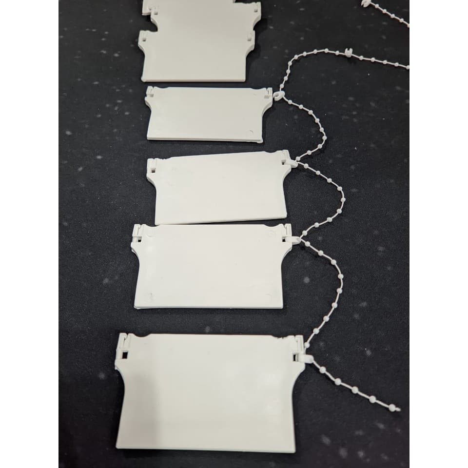 38 Pesos Persiana Vertical 9cm Acessosório 8 Mts Corrente Clip Favorito  Persiana vertical, peso Cortina
