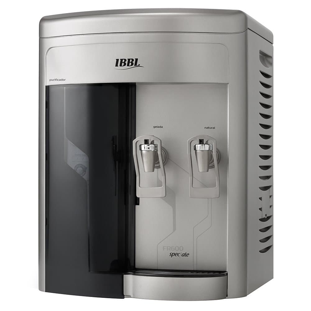 Purificador de água IBBL Speciale FR600 com compressor prata frontal