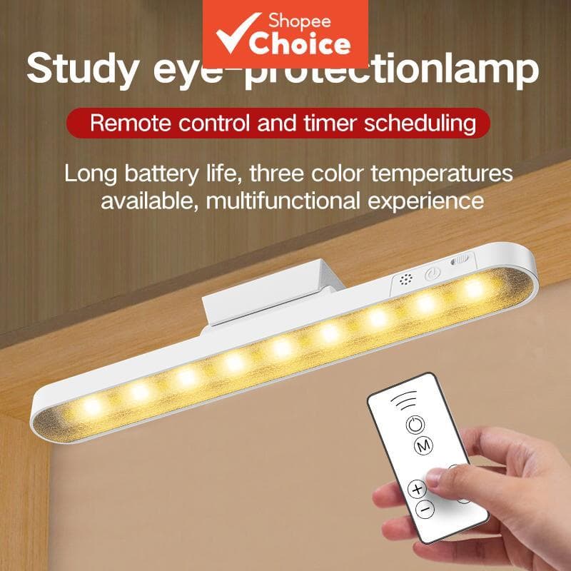 Lâmpada de Mesa LED para Estudo, Proteção Ocular, Luminária de Cabeceira para Estudantes, Luz de Espelho no Quarto,