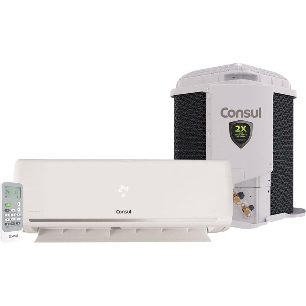 Ar Condicionado Split Consul Triple Inverter EconoMaxi Frio 9000 BTUs - CBK09CBXCJ com controle remoto