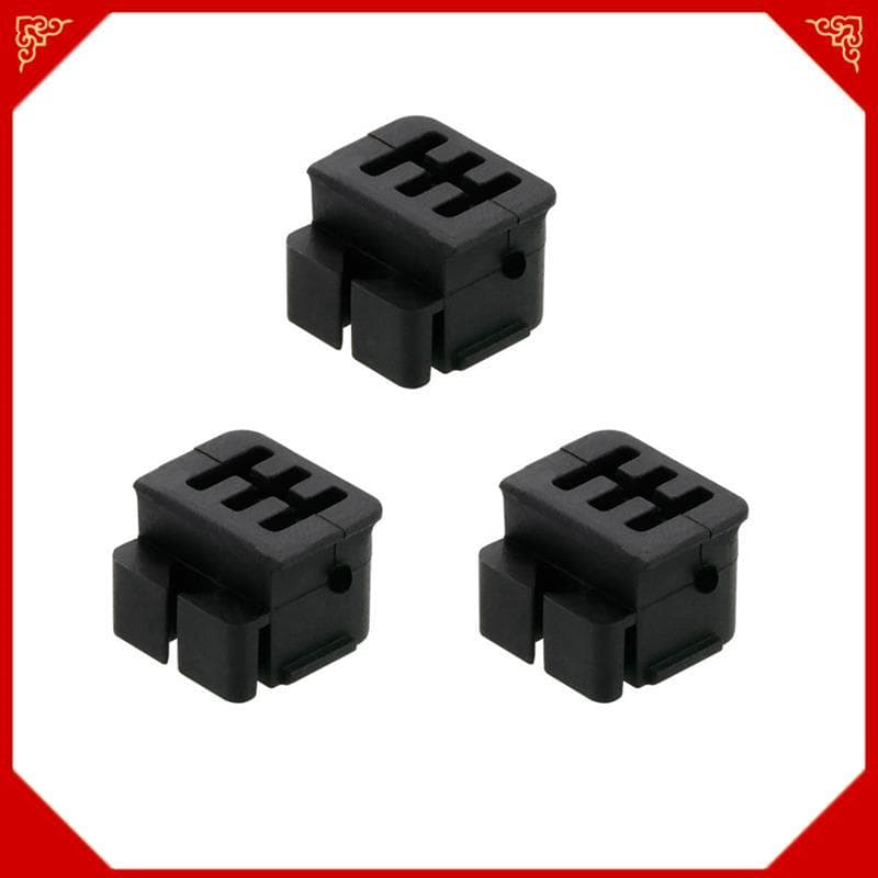 Para Laboratório P2S Bocal Limpador Escova De Silicone Bocais Hotend Ferramenta Limpeza P2S Peças Mais Limpas 3 Pçs