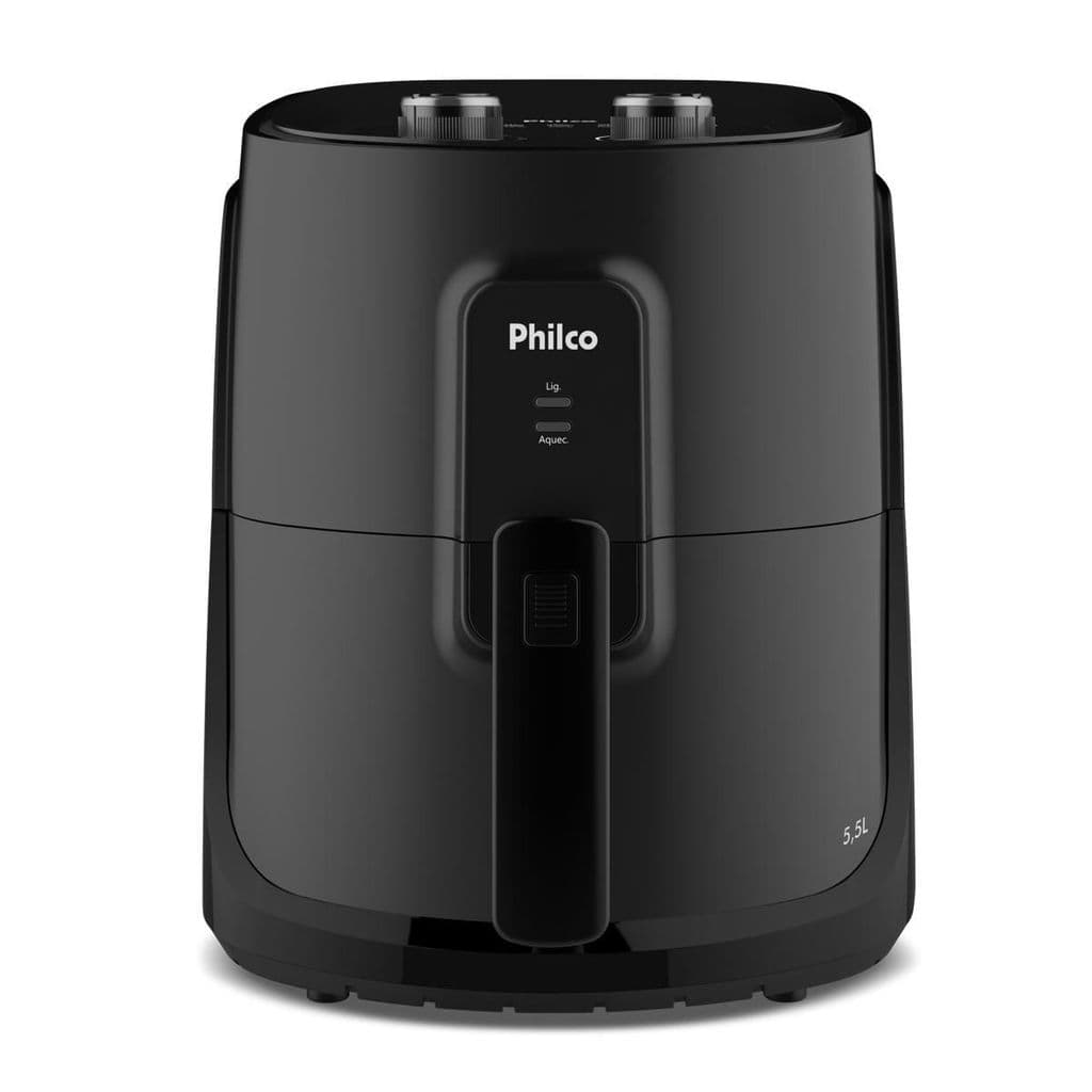 Fritadeira Elétrica Philco PAF55A 5,5L 1500W Preto