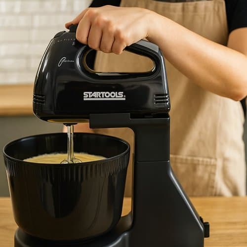 Batedeira Eletrica Potente Tijela com Capacidade de 2 Litros Industrial Preta 127V