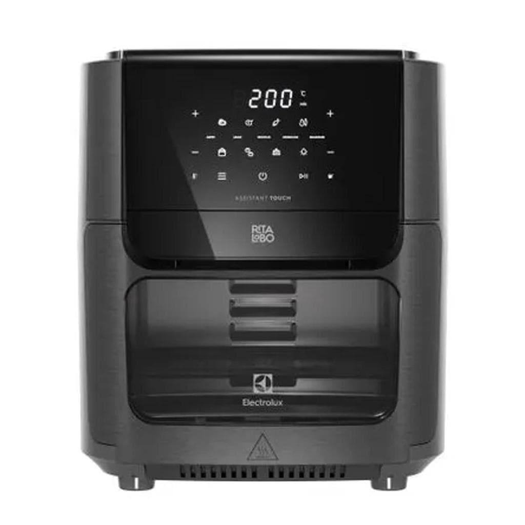 Fritadeira Elétrica Air Fryer Oven Electrolux 5 em 1 Digital - Preto