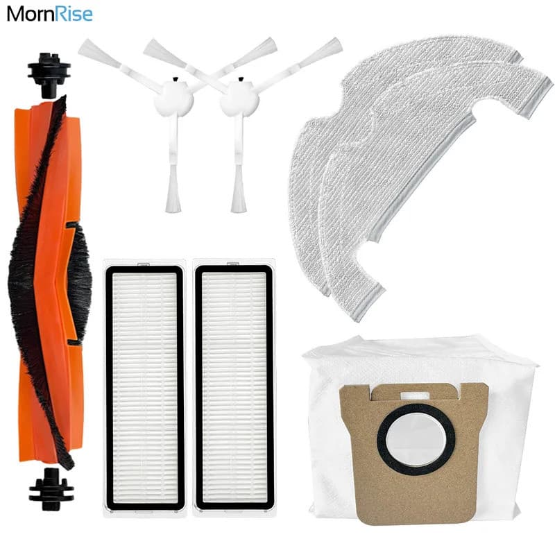 Acessórios para Aspirador Robô Xiaomi X10 B102GL, Peças de Reposição para Aspirador Robô, Escova Principal, Filtro Hepa,