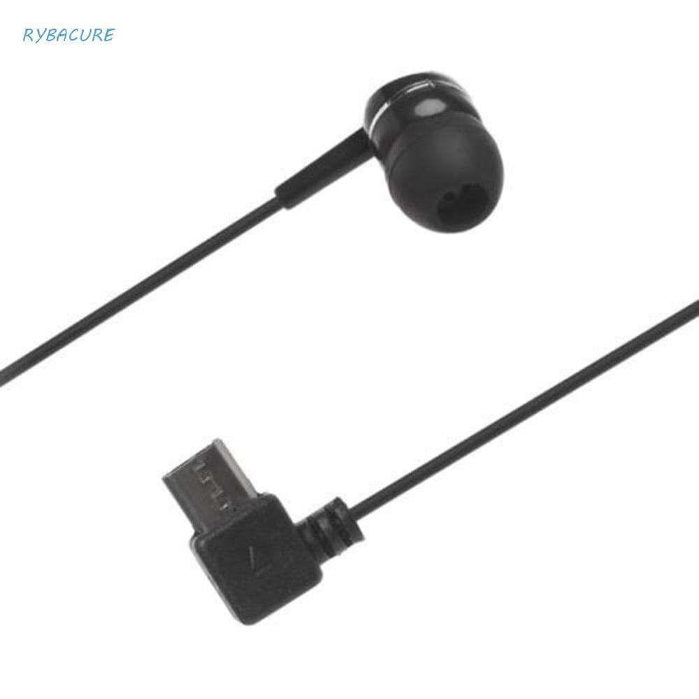 Fone De Ouvido Auxiliar RYBACURE Mono Fio Com Porta De Lado Único De 5 Pinos