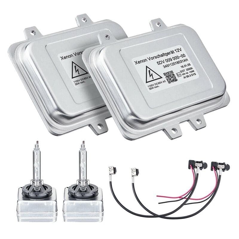 2 Conjuntos De Reator De Farol Xenon HID , Ignição E Kit De Lâmpada D1S 5DV009000-00 63126937223 Para BMW Cadillac Escal