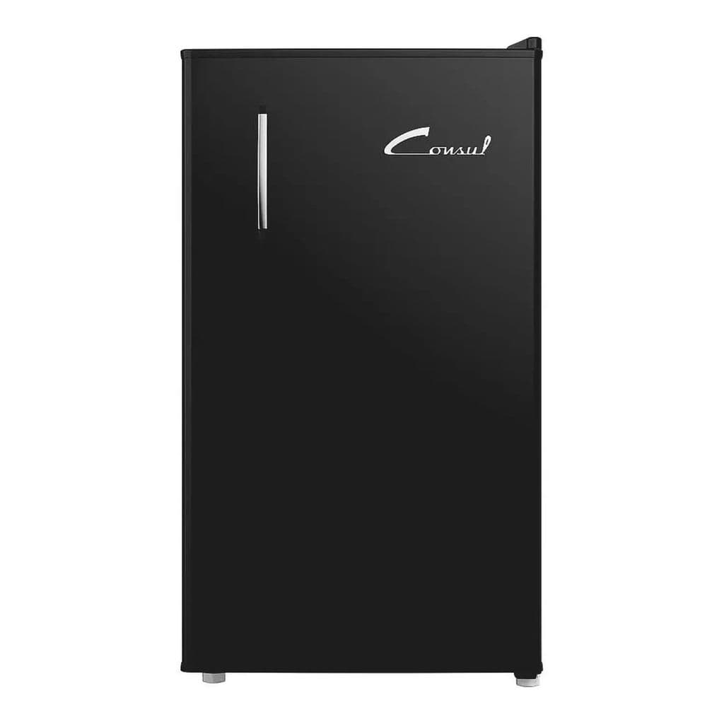 Frigobar Consul 117 Litros Retrô Preto Vinil CRA12ME