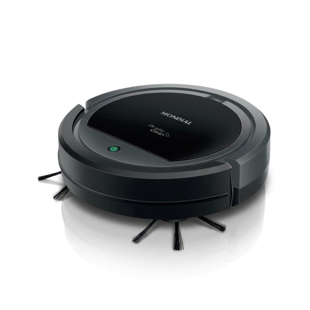 Aspirador Robô Mondial Pratic Clean RB-11 Preto