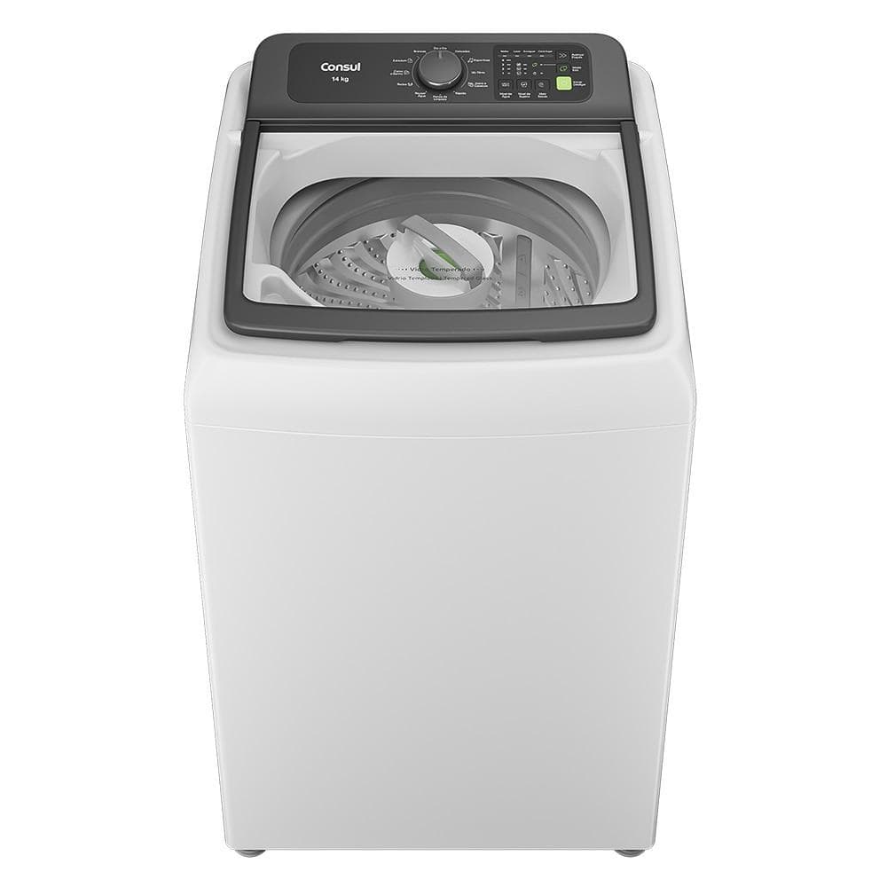 Maquina de lavar roupas Consul branca 14 Kg com modo Eco
