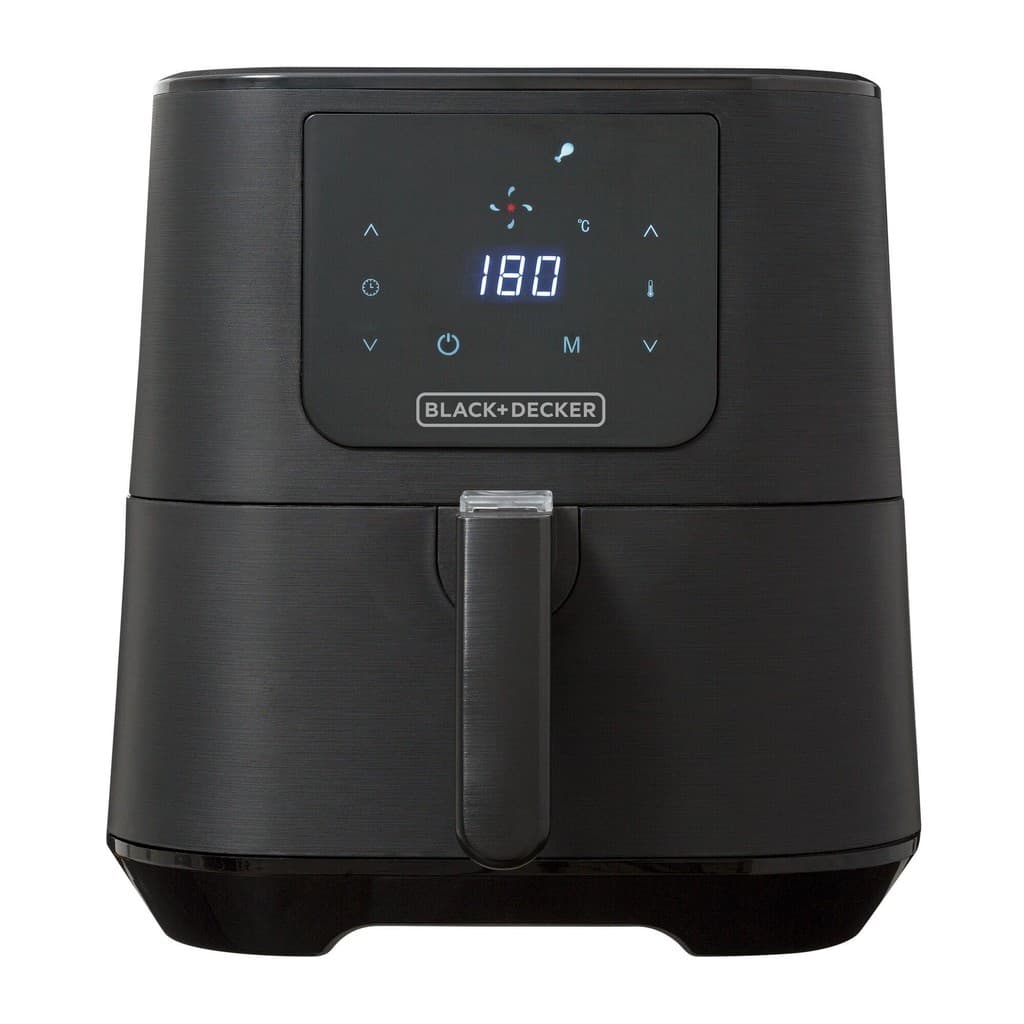 Fritadeira Digital Black Decker AFD7Q 7L sem Óleo - Preto