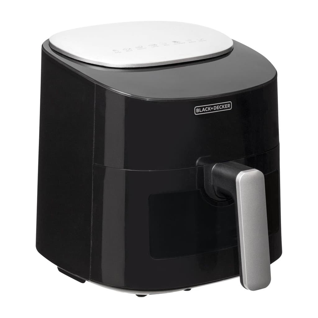 Fritadeira Air Fryer 4,5L Black Decker 1200W AFMD360-BR preta e prata