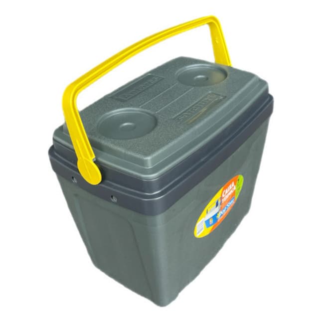 Mini Cooler Caixa Térmica 7 Litros 10 Latas Com Porta Copos