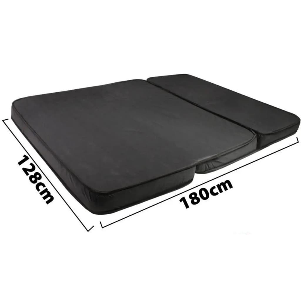 Colchão Dobrável de Casal Multiuso 4 X 1 Colchão Sofá Colchonete ou Puff super prático e fácil de Guardar.
