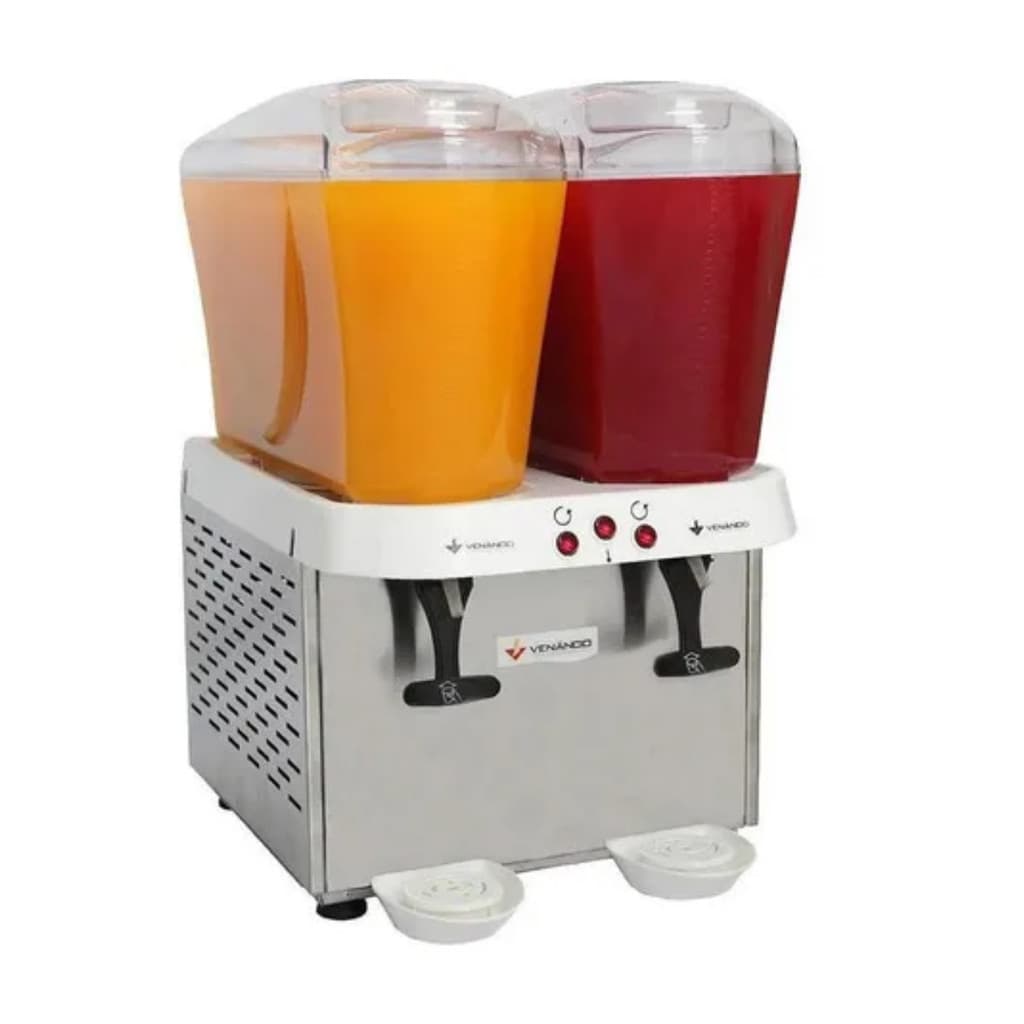 REFRESQUEIRA SUQUEIRA INOX 32 LITROS 2 CUBAS RV116 VENANCIO