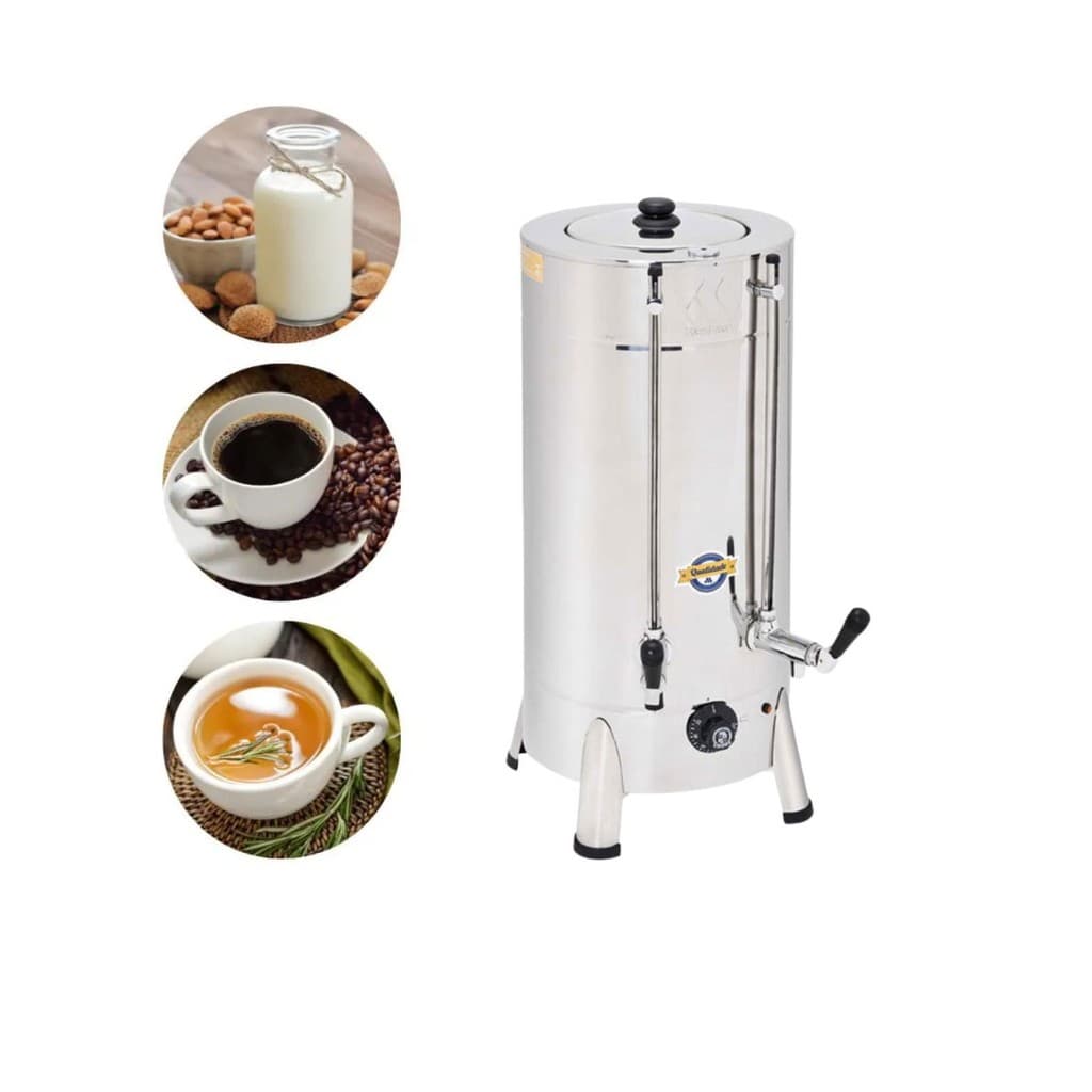 Cafeteira Elétrica Tradicional 1300w 220v 6 Litros Aço Inox Marchesoni