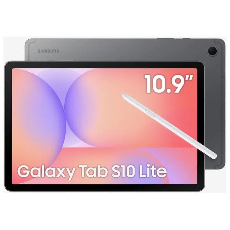 Tablet Samsung Galaxy Tab S10 Lite 128GB WiFi cinza com tela de 10.9 polegadas e caneta S Pen
