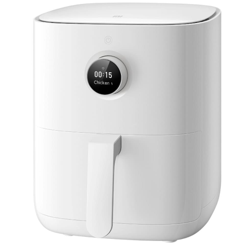 Air Fryer Inteligente 3,5 Litros 1500W 7 Funções Xiaomi branca com display digital
