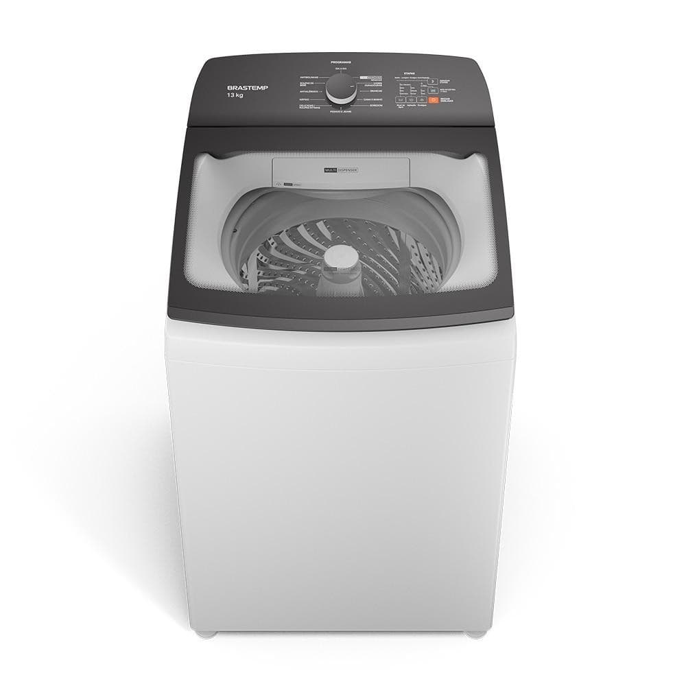 Máquina de lavar Brastemp 13kg BWK13AB branca com controles digitais