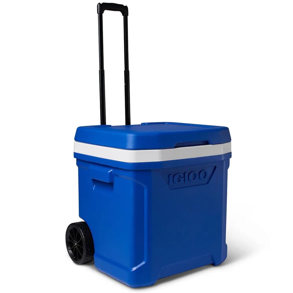 Caixa Térmica Igloo Azul com Rodas 56 Litros