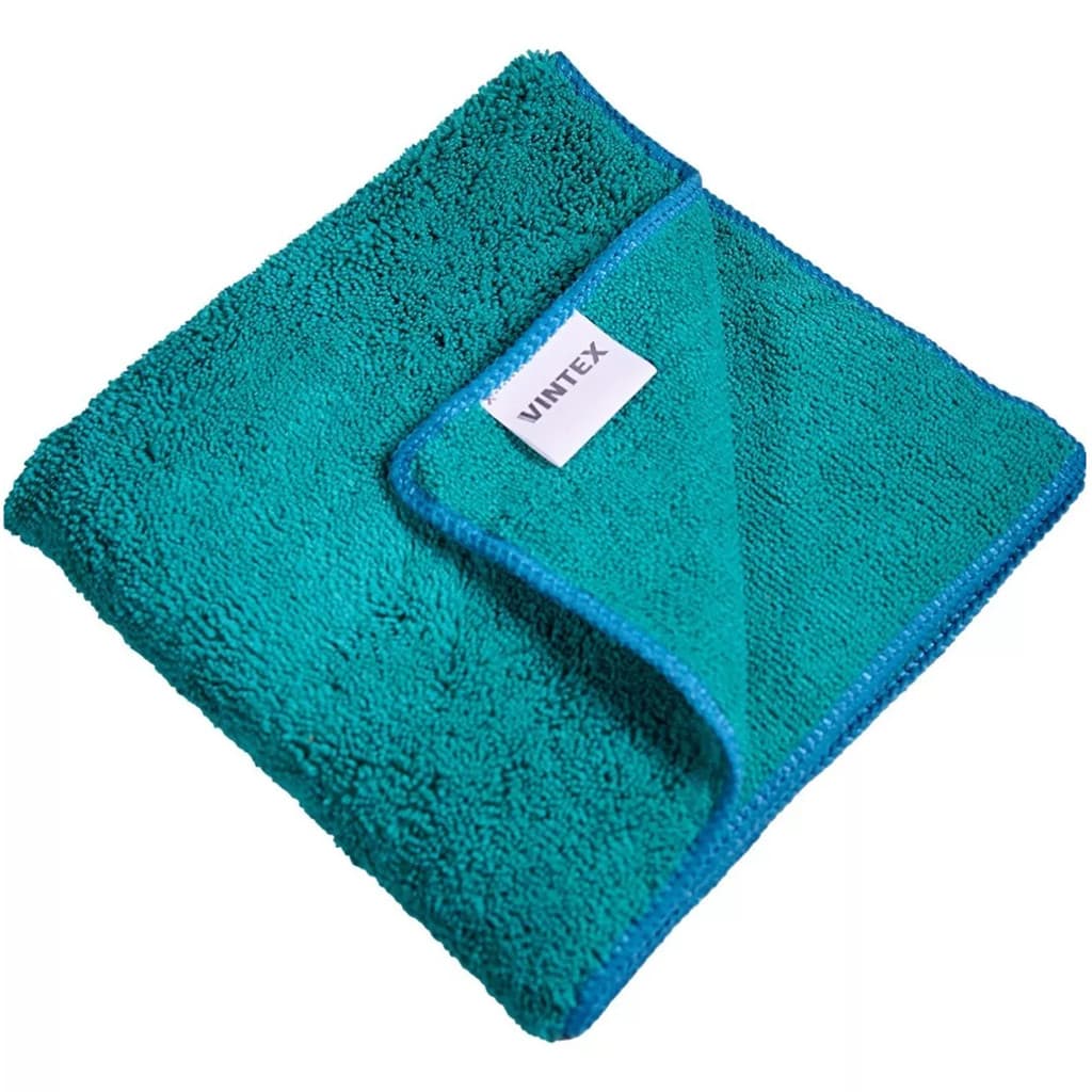Toalha de microfibra azul-turquesa Vintex 40cm x 60cm
