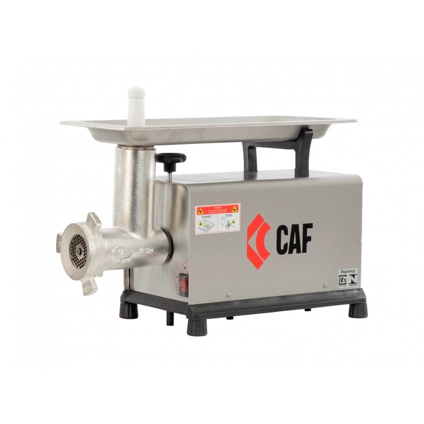 Moedor picador de carne CAF 10 SM 0,5cv em aço inoxidável