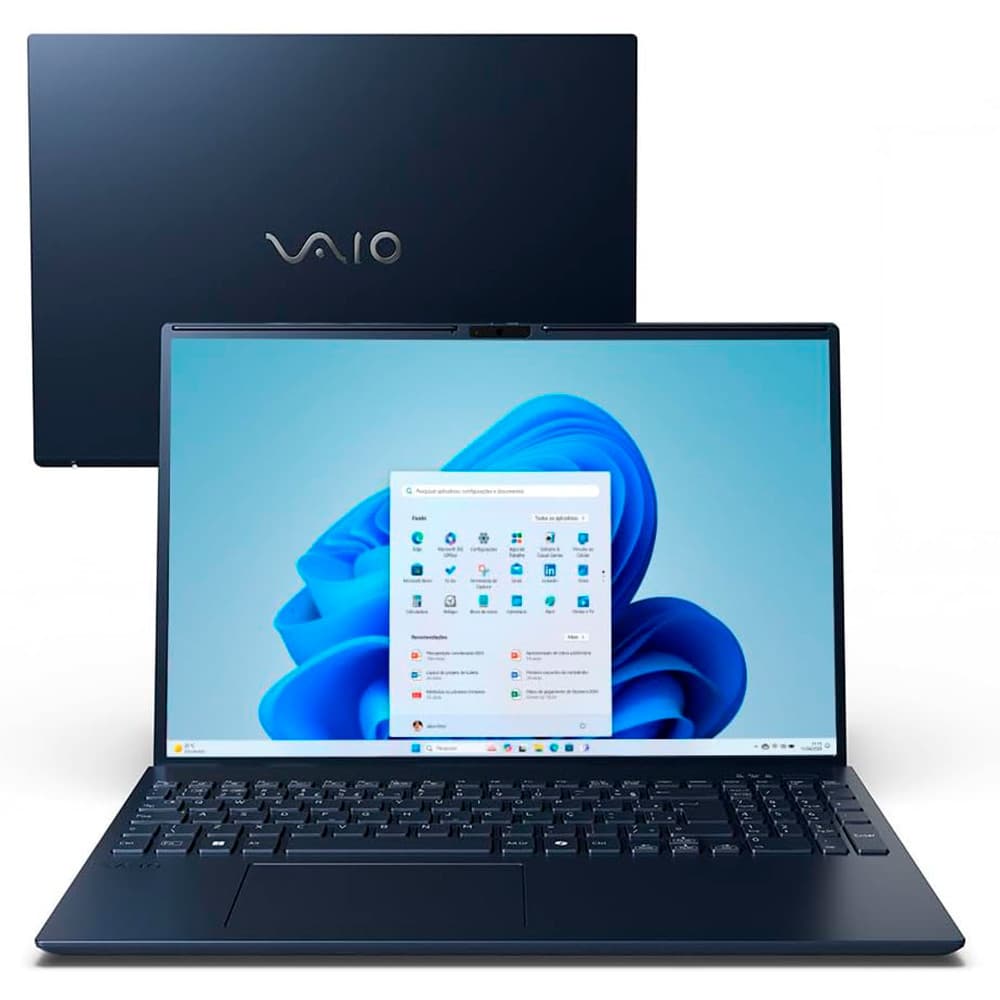 Notebook Vaio FE16 16 WUXGA I5-1334U 16GB SSD 512GB Windows 11 Home Cinza Grafite