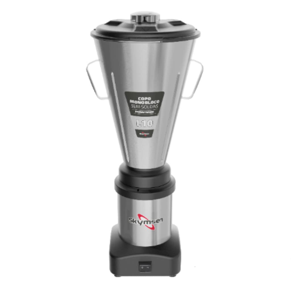 Liquidificador Inox 10 Litros Skymsen, Ls-10mb-n, Industrial Cor Aço inoxidável