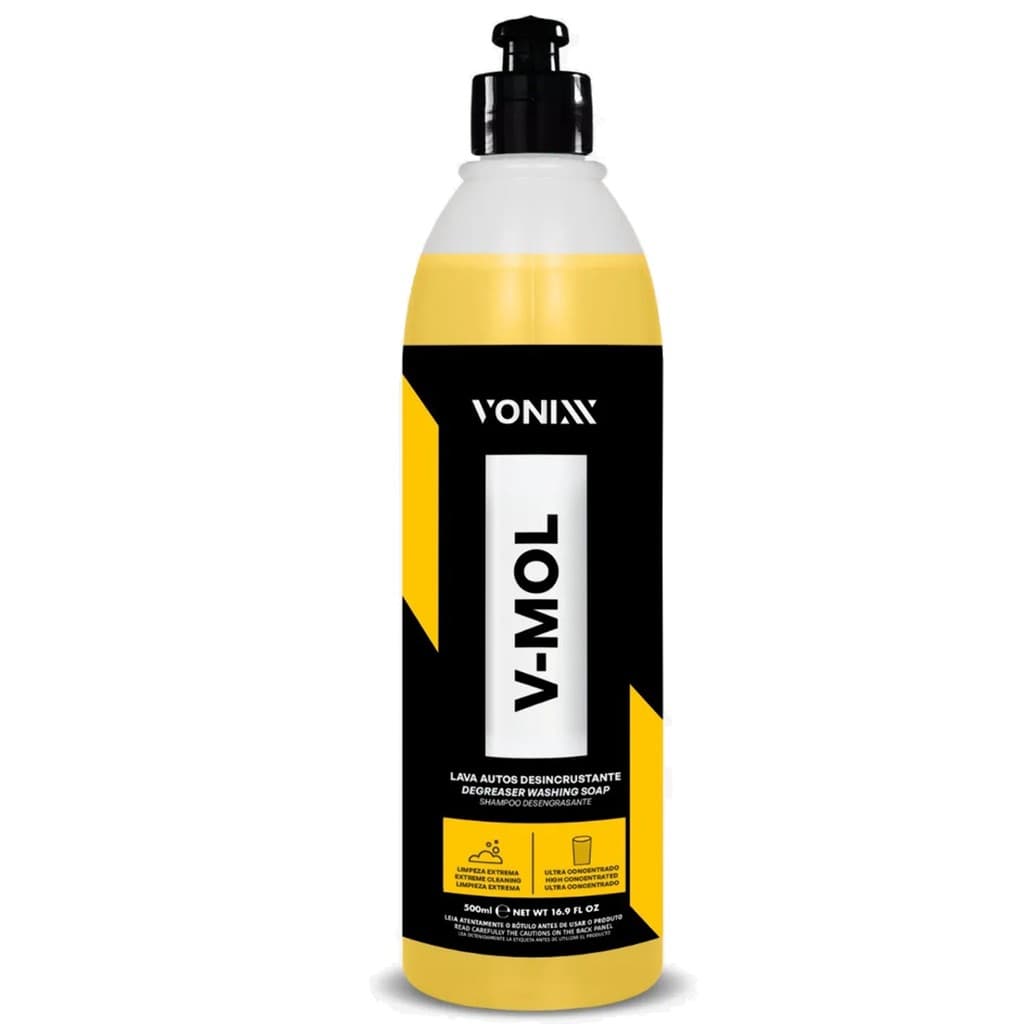 V-mol 500ml Vonixx Shampoo Automotivo para Limpeza Pesada | produtos para limpeza veicular Vintex car, carro , automóvel