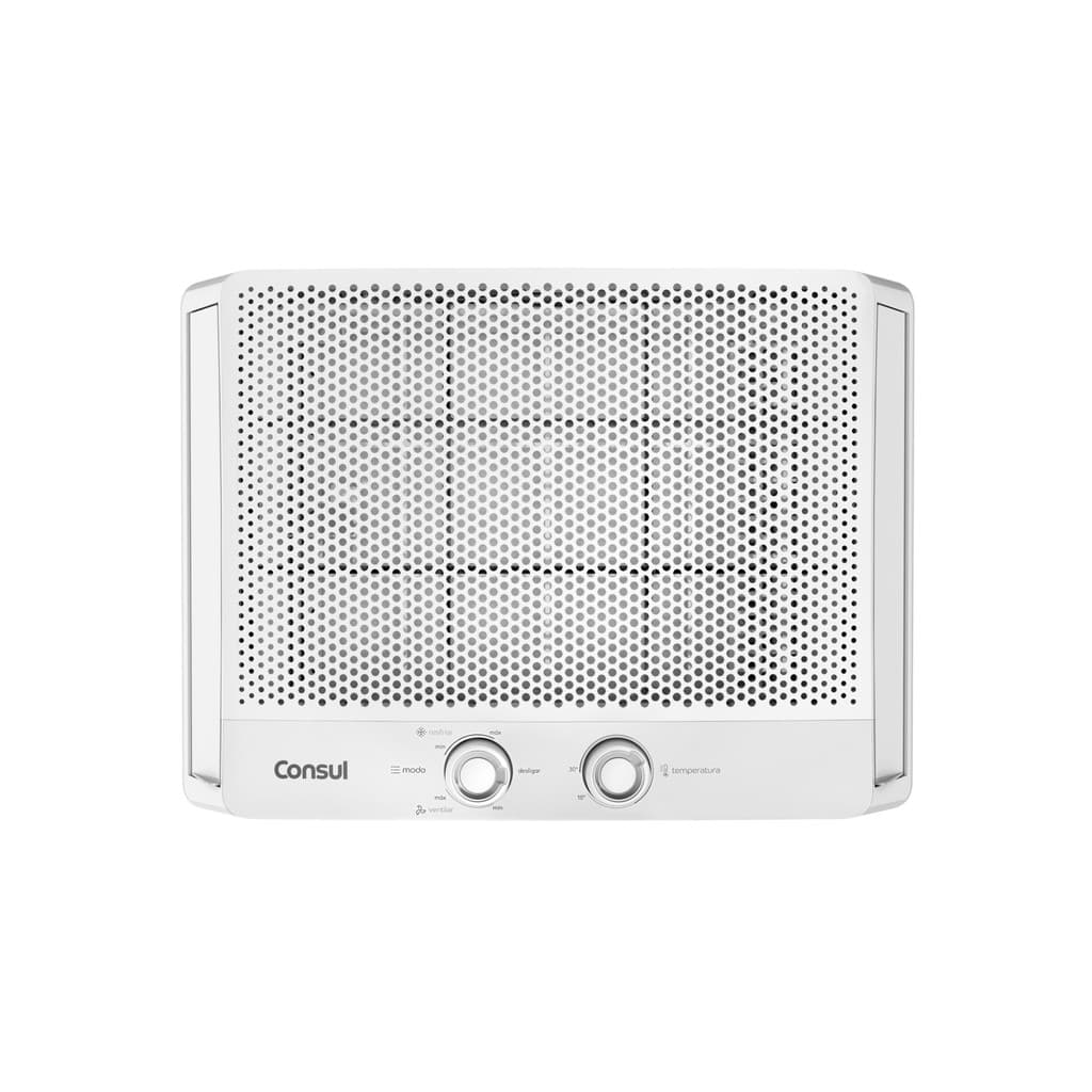 Ar condicionado de janela Consul 10000 BTUs, design moderno, branco