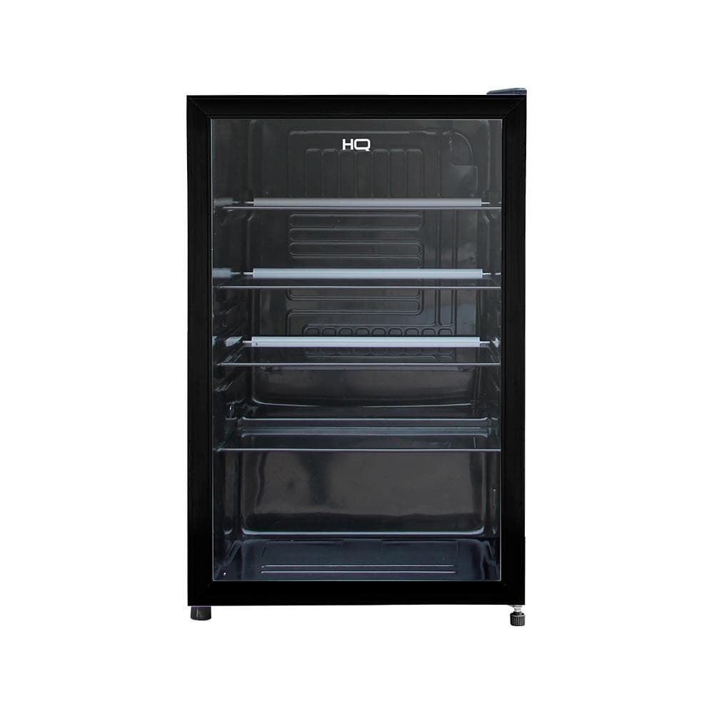 Frigobar Expositor Vertical HQ Vidro Duplo 130 Litros Preto