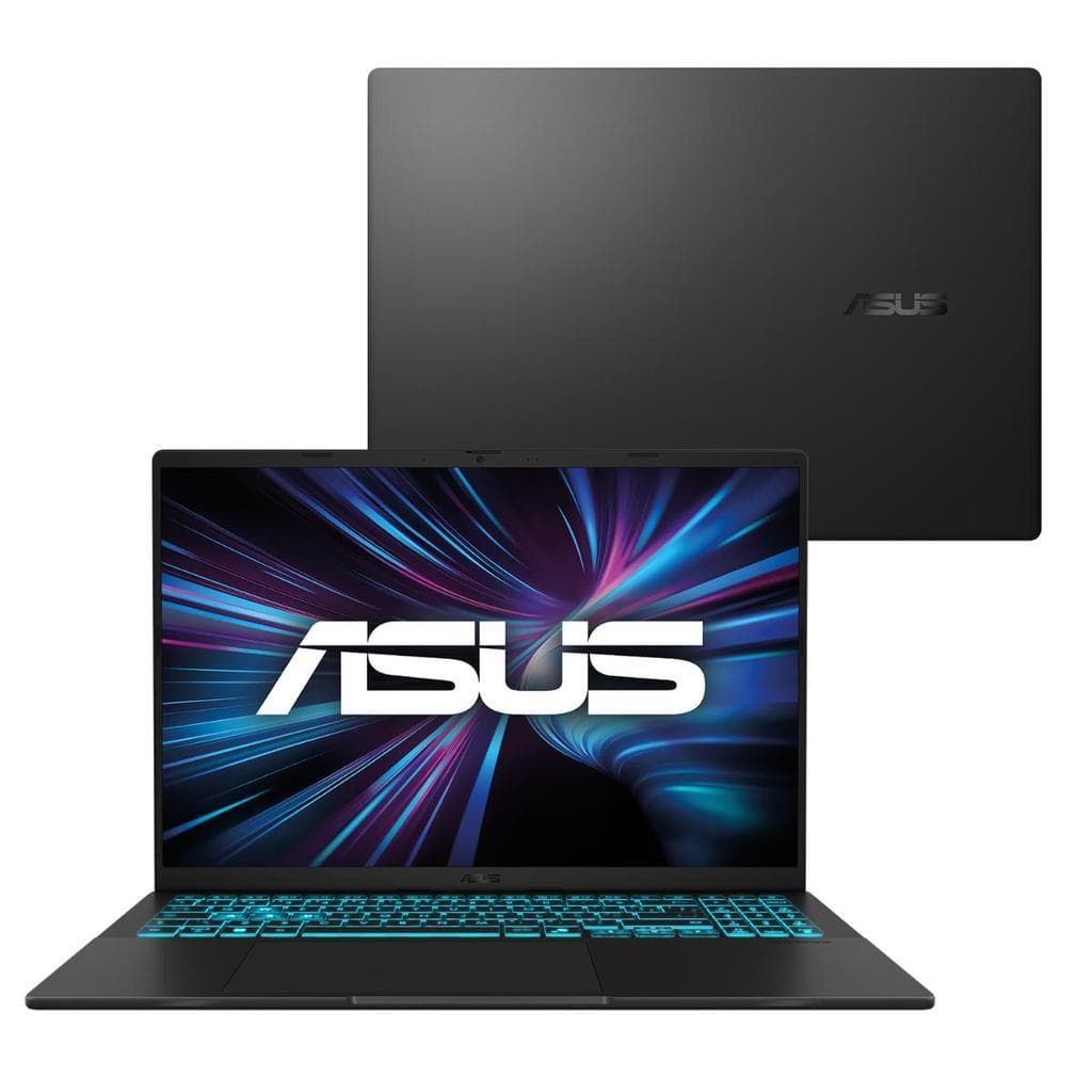 Notebook ASUS V16 V3607VU Intel Core 5 210H 16GB Ram 512GB SSD NVIDIA RTX4050 Win11 Home 16"LED FHD 144Hz Black - RP306W