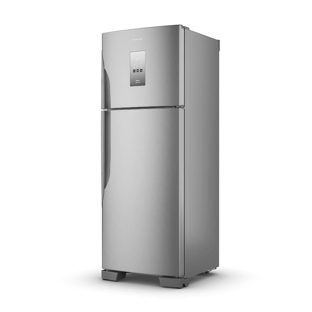 Geladeira Panasonic 483L Inox NR-BT71PV4XB Inverter Economia de Energia com Tecnologia Smartsense