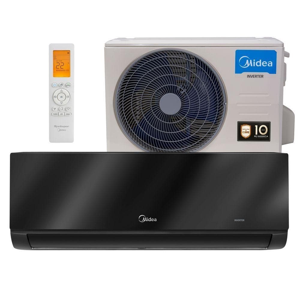 Ar Condicionado Inverter Midea Connect 18000 BTU com controle remoto