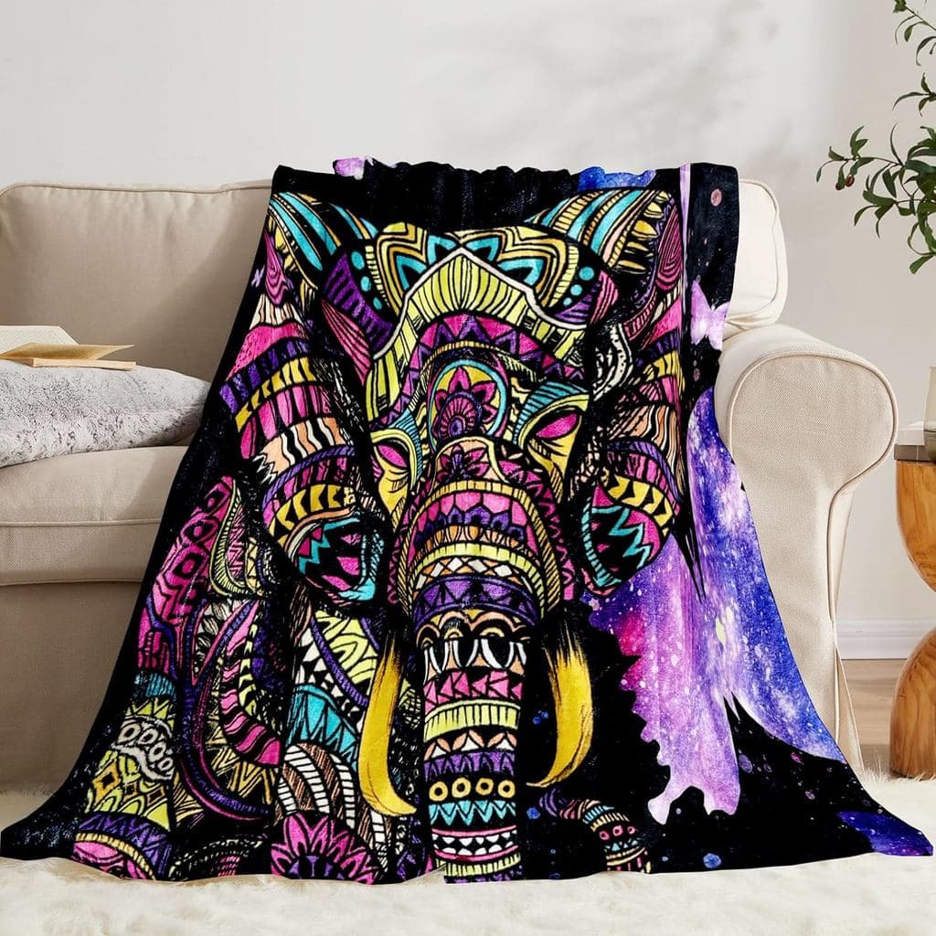 Cobertor de Elefante Vencede para Adultos, Cobertor Macio para Mulheres, Presentes para Mulheres, Meninas, Bebês e Crian