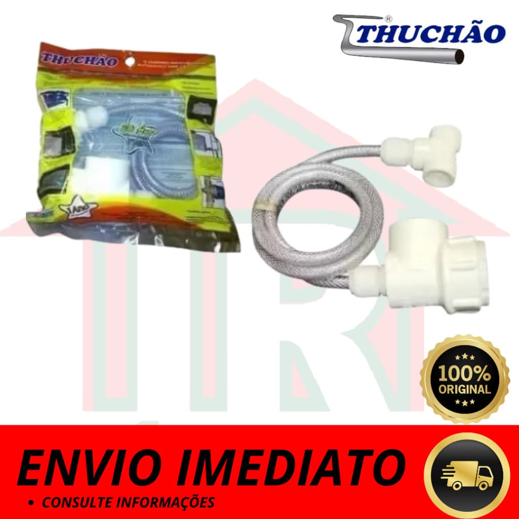 Kit válvula pressurizadora Tuchão 3/4' e 1.1/2' para aumentar pressão em chuveiros e torneiras