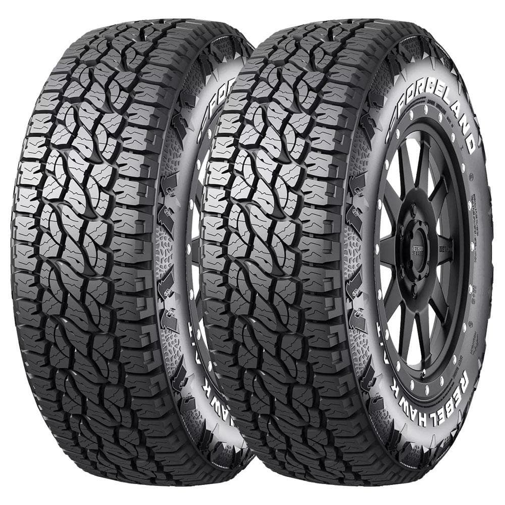 KIT 2 Pneus Forceland Rebel Hawk A/T 265/60 R18 AT OWL 