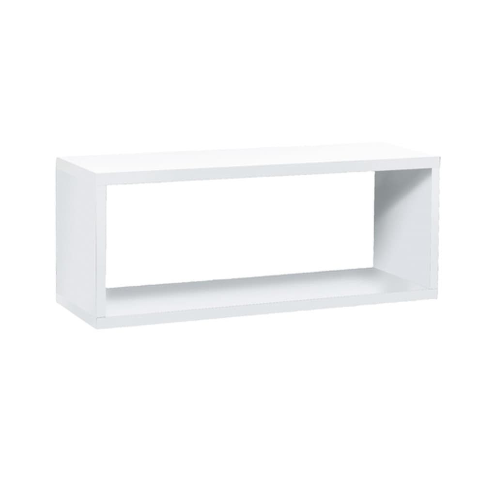 Prateleira Cubos Kit Bemfixa Branco