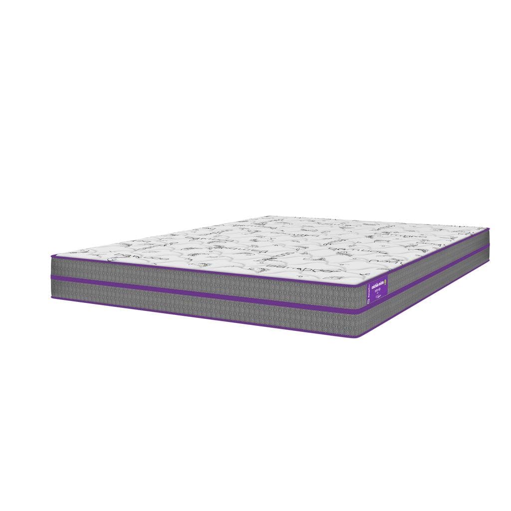 Colchão Casal Ortopédico D45 Extra Firme 138x188x18cm Smartz Ortovip Antiácaros Hipoalergênico