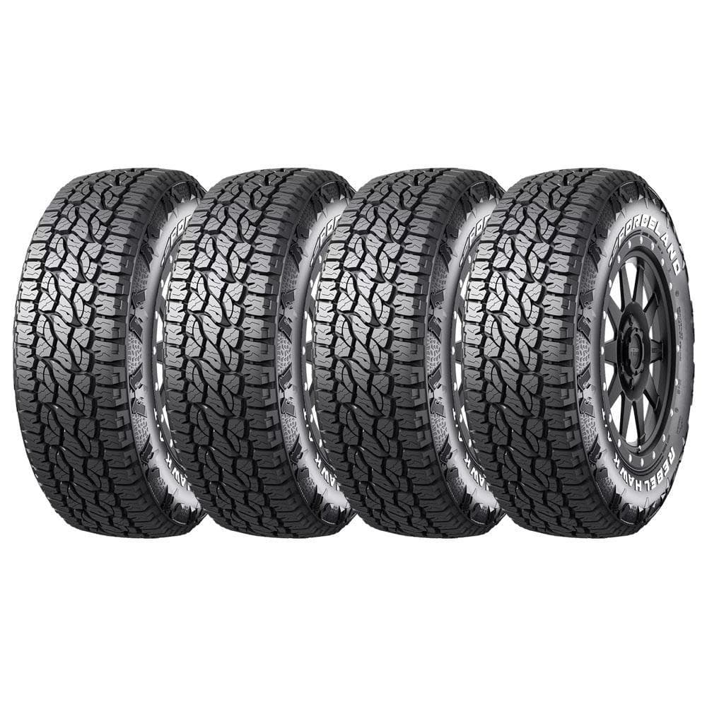 KIT 4 Pneus Forceland Rebel Hawk A/T 265/60 R18 AT OWL 