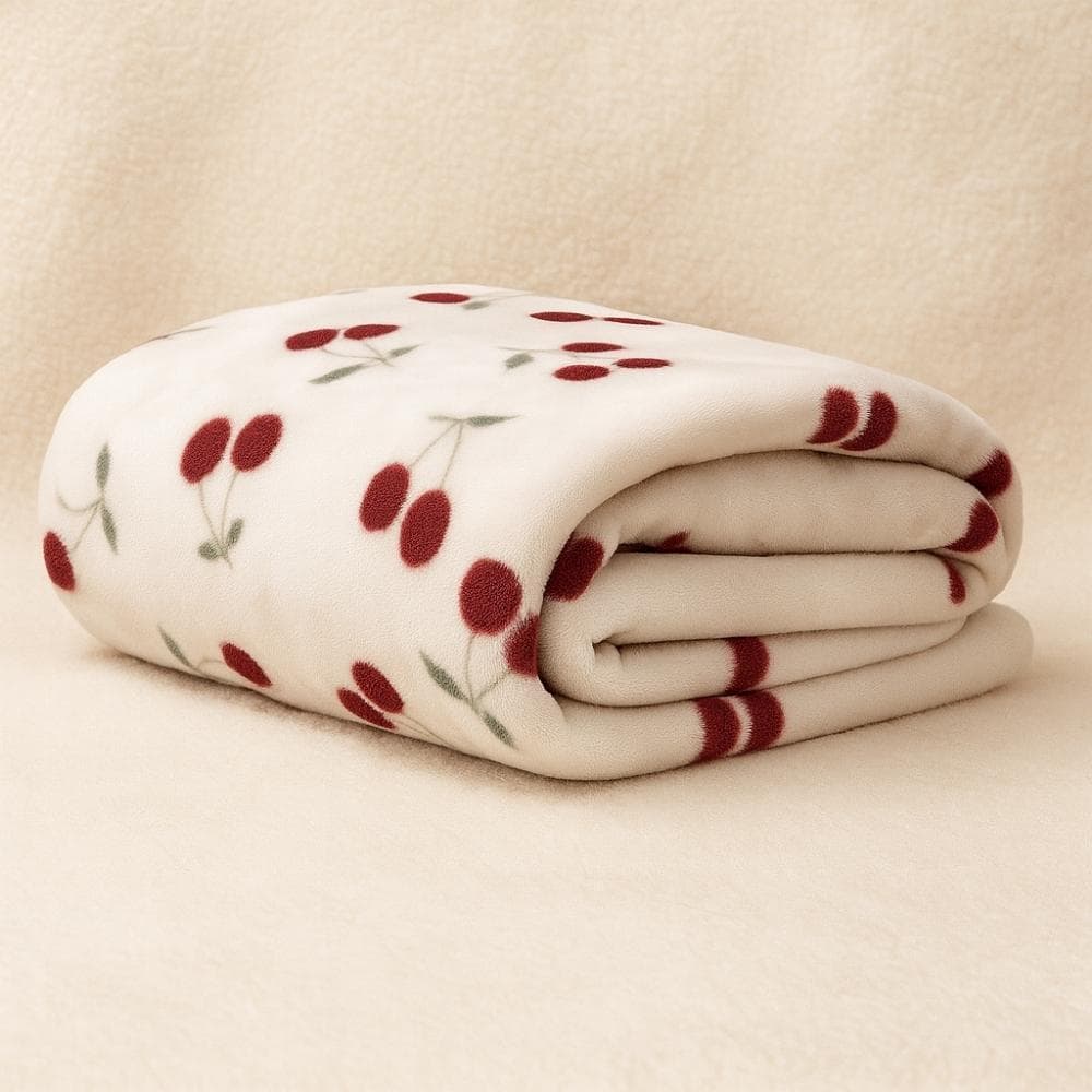 Manta Cobertor Casal  Cama Decorativa Poliéster Macio Antialérgico Inverno