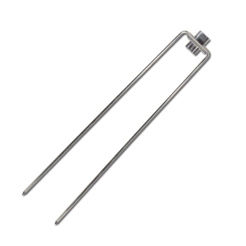Garfo Duplo em Inox 4,5mm Para Espeto Simples com Trava