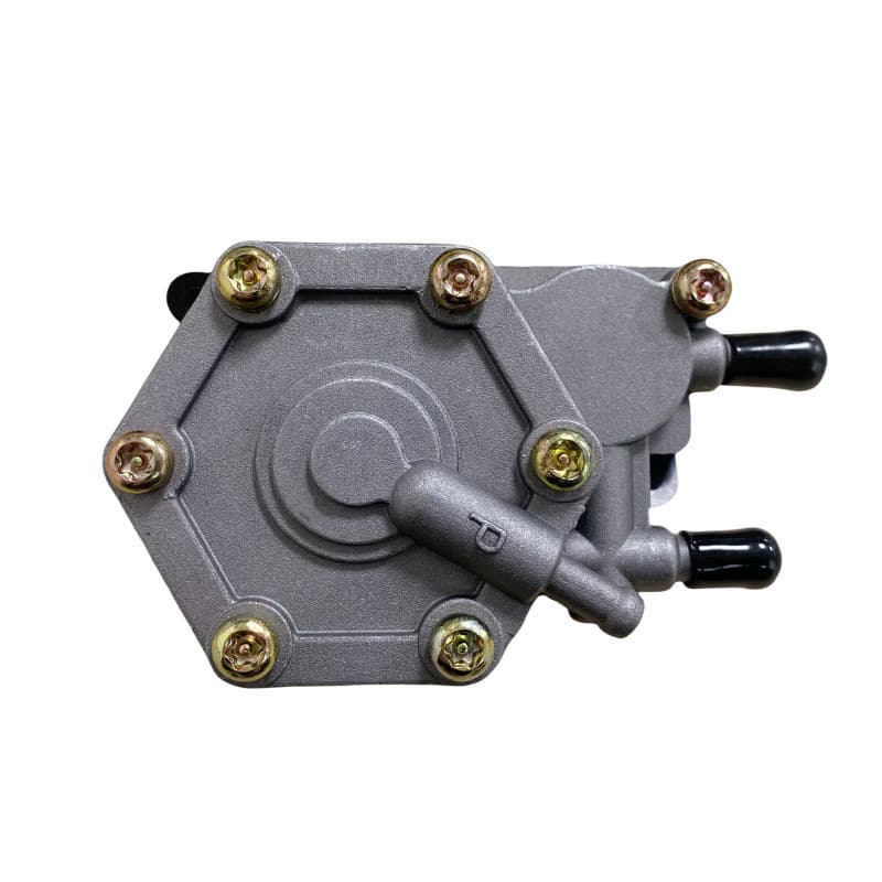 Bomba de Combustível a Vácuo para Yamaha TDM 850 1991-1996 - Corpo Hexagonal Cinza com Parafusos Dourados