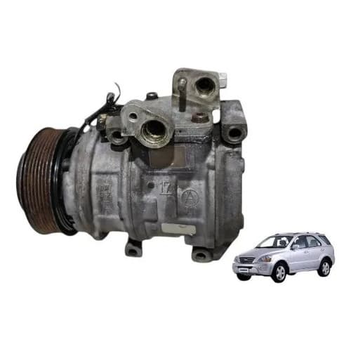 Compressor de ar condicionado para Sorento 2.5 Diesel 2004 a 2009