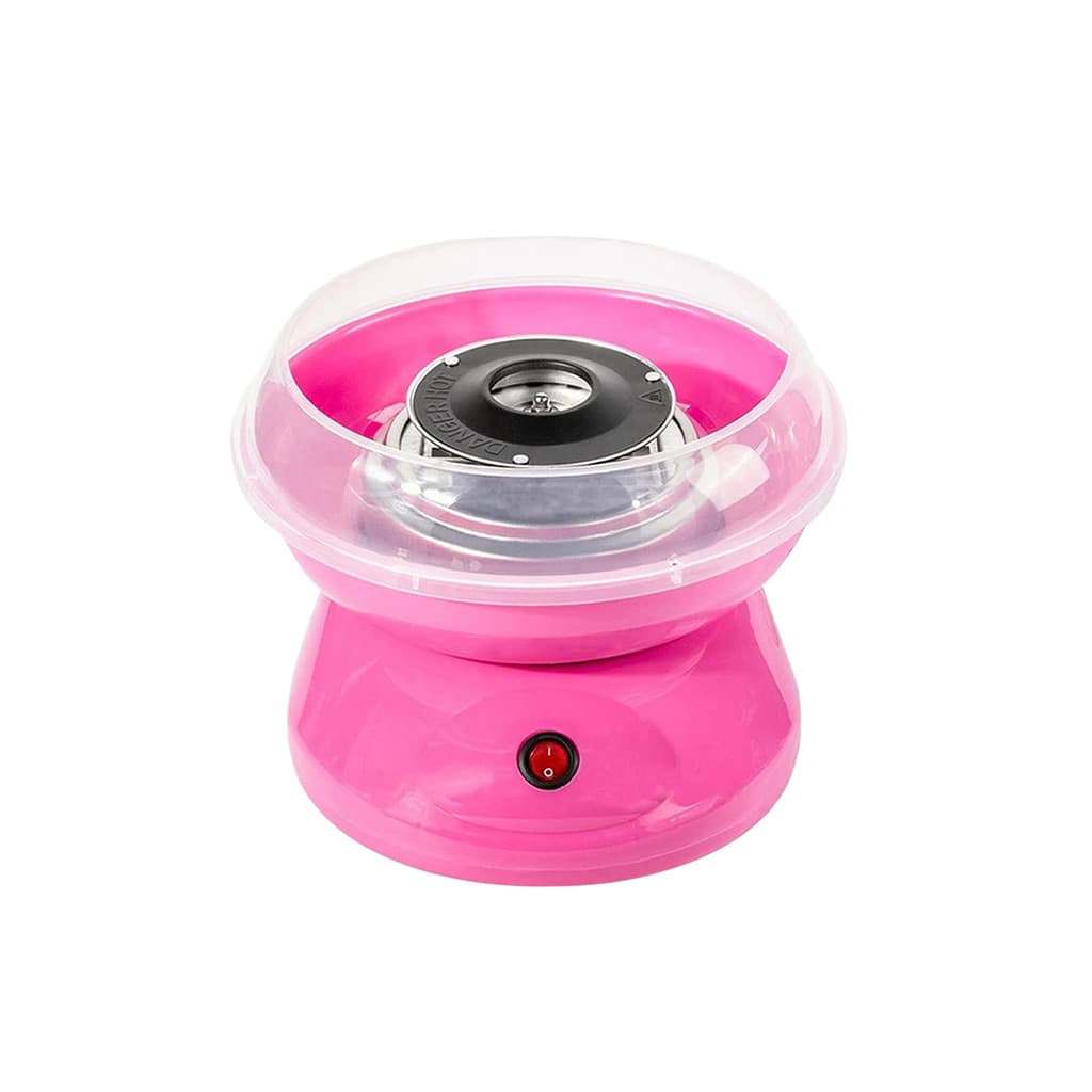 Mini Maquina De Algodao Doce Portatil Eletrica 110v Rosa