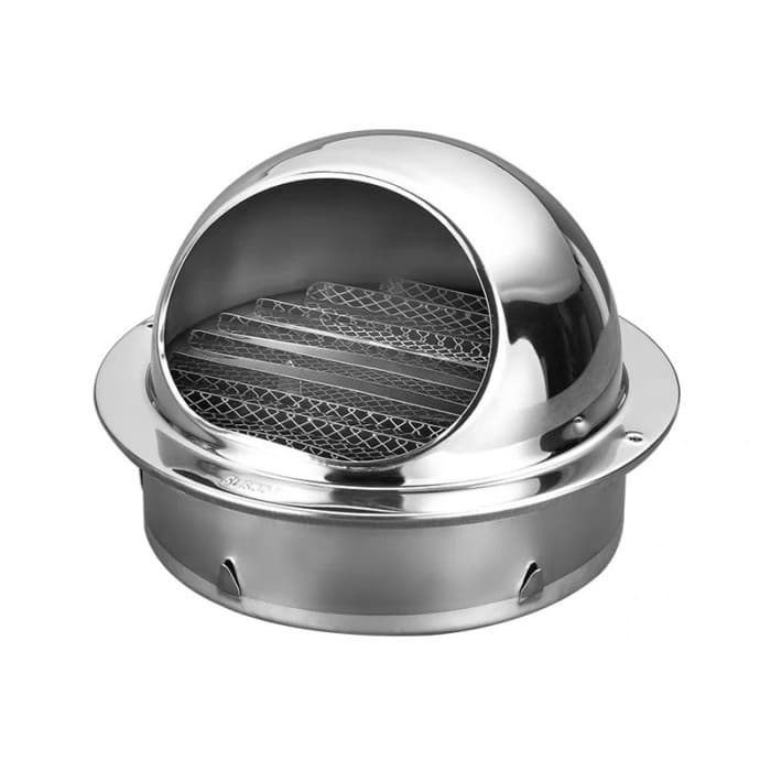 Novo produto Extra grosso 304 capô de aço inoxidável saída de ar exaustor exaustor exaustor de parede Exterior à prova d