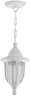 Pendente de luminária lustre clássico retro vintage branco