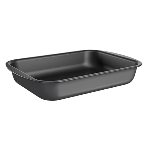 Assadeira Retangular Funda 39,5X28X6,6 Grafite Brinox