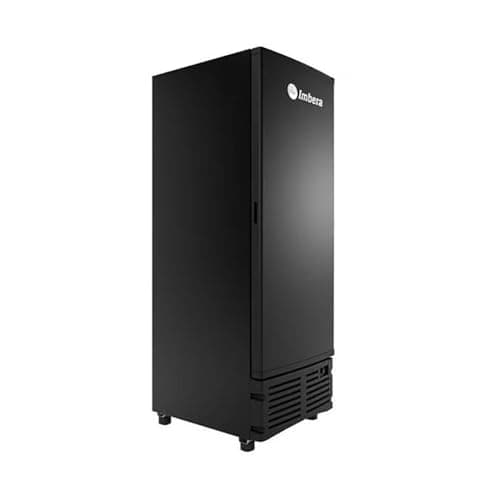 Freezer vertical Imbera 560 litros preto com porta única